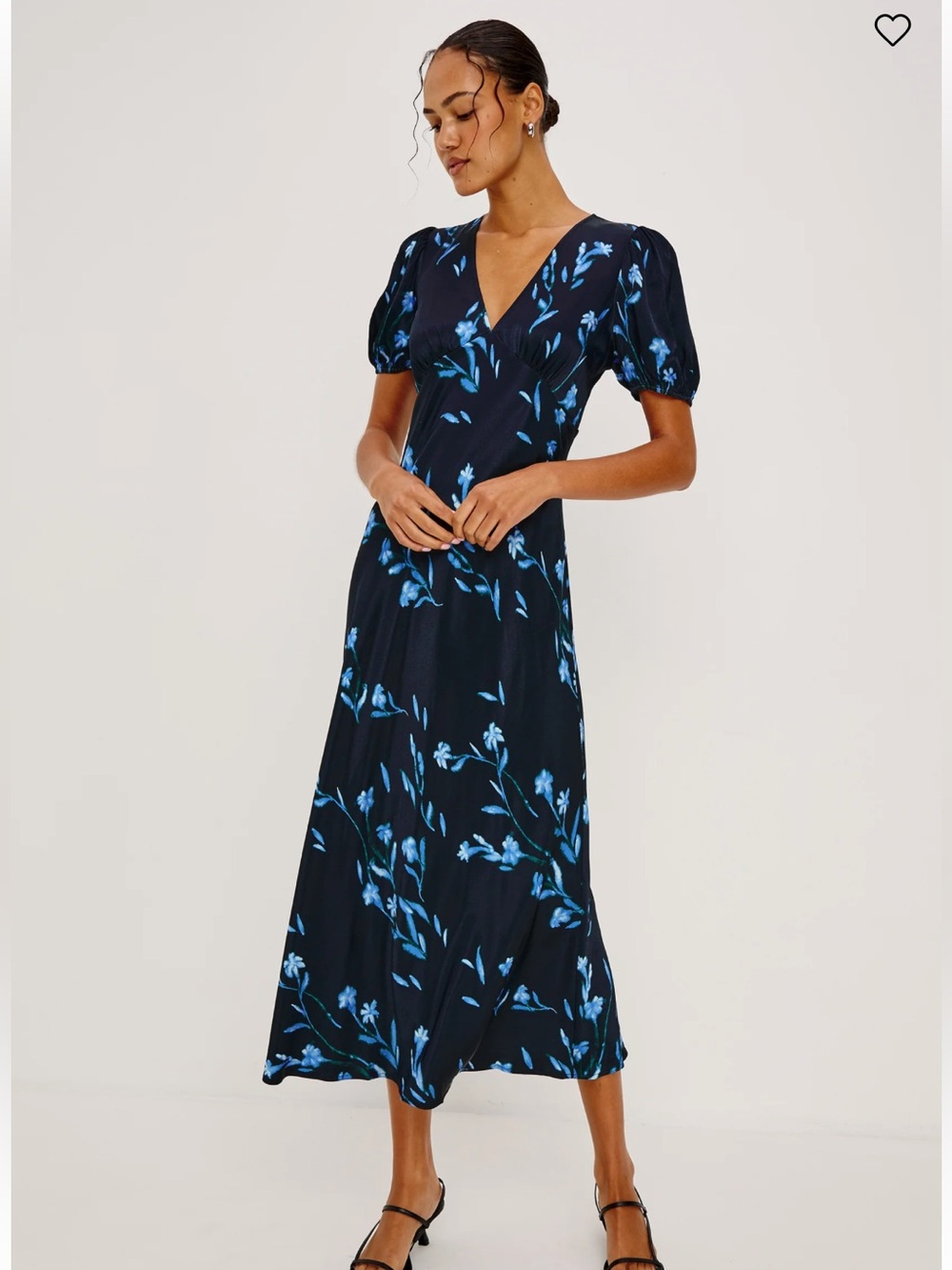 NWT Rails Junia Midi Dress Blue Carnation